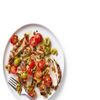 Chicken with Green Olives, Capers, and Tomatoes_image