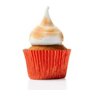 Pumpkin Cupcakes with Burnt Marshmallow Frosting_image