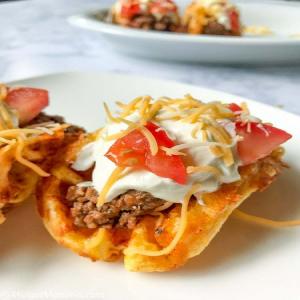 Keto Chaffle Taco Shells Recipe_image