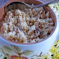 Sweet Honeyed Date Nut Couscous With Tahini Note_image