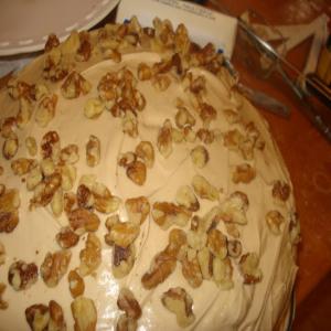 Maple Nut Cake w/ Maple Cream Cheese Frosting_image