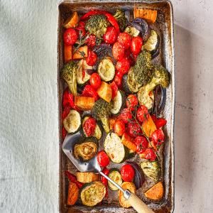 Easy roasted vegetables image