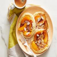 Peach Cobbler Pancakes image