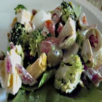 Mom's Broccoli & Green Olive Salad image