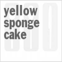 Yellow Sponge Cake_image