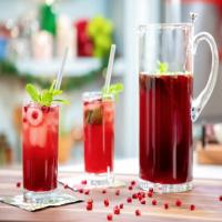 Pomegranate and Mint Cocktail image