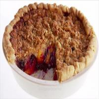 Peach and Blueberry Crumb Pie image