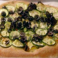 Zucchini and Olive Flatbread image