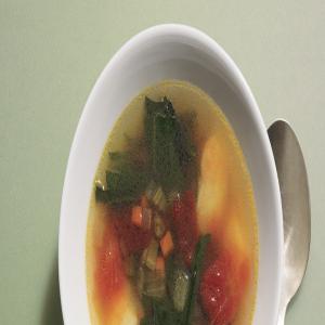 Spring Greens and Lima Bean Soup image