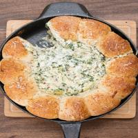 Cheesy Spinach and Artichoke Bread Ring Dip Recipe - (4.4/5) image