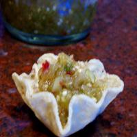 Smoky, Spicy Tomatillo Salsa Verde Aka Canned Green Hell! image