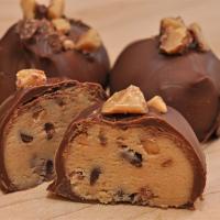 Easy Chocolate Chip Cookie Dough Truffles image