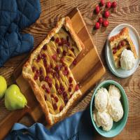 Pear and Cranberry Tart image