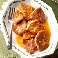 Orange Spiced Ham Steak image