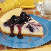 Blueberry Swirl Cheesecake_image