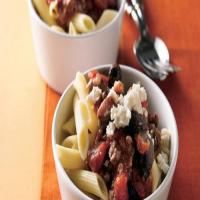 Greek-Style Beef and Pasta image