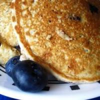 Mom's Oatmeal Blueberry Pancakes image