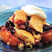 Cherry and Apricot Cobbler image