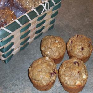 Rye Oat Muffins With Cranberries_image