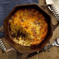 Dutch Oven Cheesy Bacon & Eggs_image