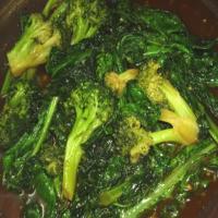 Gai Lan (Chinese Broccoli ) With Oyster Sauce_image