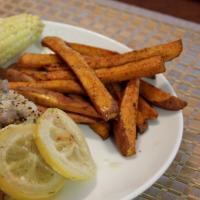 30-Minute Seasoned Sweet Potato / Yam Fries (Baked Not Fried)_image