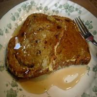 Raisin Bread French Toast for One (Dairy Free) image