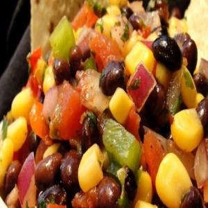 Heather's Cilantro, Black Bean, and Corn Salsa Recipe_image