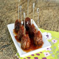 Crock Pot Party Meatballs With Tangy Sauce_image