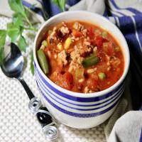 Ground Turkey Soup with White Rice image