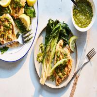 Grilled Chicken With Charred-Scallion Chimichurri image