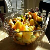 After the Party is Over! Refreshing Detox Fresh Fruit Salad_image