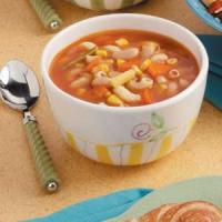Macaroni Vegetable Soup_image