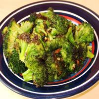 Garlic-Roasted Broccoli Drizzled With Balsamic Vinegar image