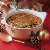 Spinach Cheese Bake image