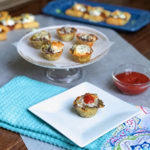 Crispy Philly Cheesesteak Appetizer Cups_image