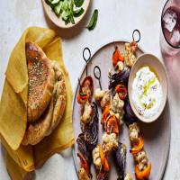 Spiced Chicken Kebabs with Pita image