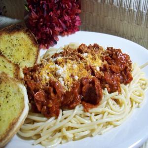Two Meat Spaghetti Sauce_image