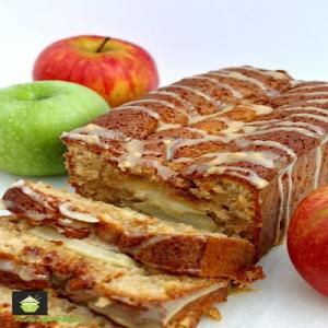 Moist Caramel and Apple Loaf_image
