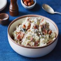 Red, White and Blue Mashed Potatoes image