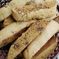 Coffee Chocolate Chip Biscotti (Diabetic Adaptations Given) image