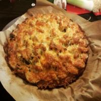 Savoury Potato, Mushroom & Leek Pizza_image