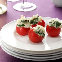 Spinach Artichoke-Stuffed Tomatoes image