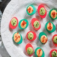 Holiday Deviled Eggs image
