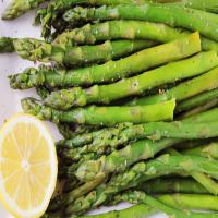 Steamed Asparagus With Lemon image