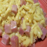 Blue Plate Macaroni and Cheese with Ham_image