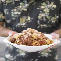 John Torode's spaghetti with meatballs_image