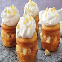 Honey Cream Pear Cupcakes image