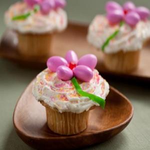 Easter Flower Cupcake image