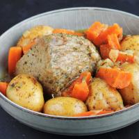 Instant Pot® Pot Roast with Potatoes and Carrots image
